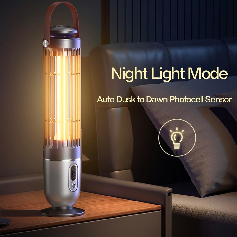 Oplaadbare Insectendoder met UV-lamp & Nachtlamp 32% Korting