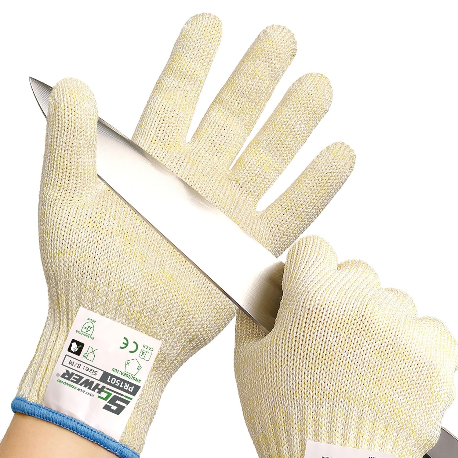 Snijbestendige Handschoenen A9 - Bescherming voor Keuken & Vleesbereiding - 31% Korting