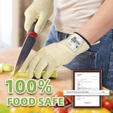 Snijbestendige Handschoenen A9 - Bescherming voor Keuken & Vleesbereiding - 31% Korting