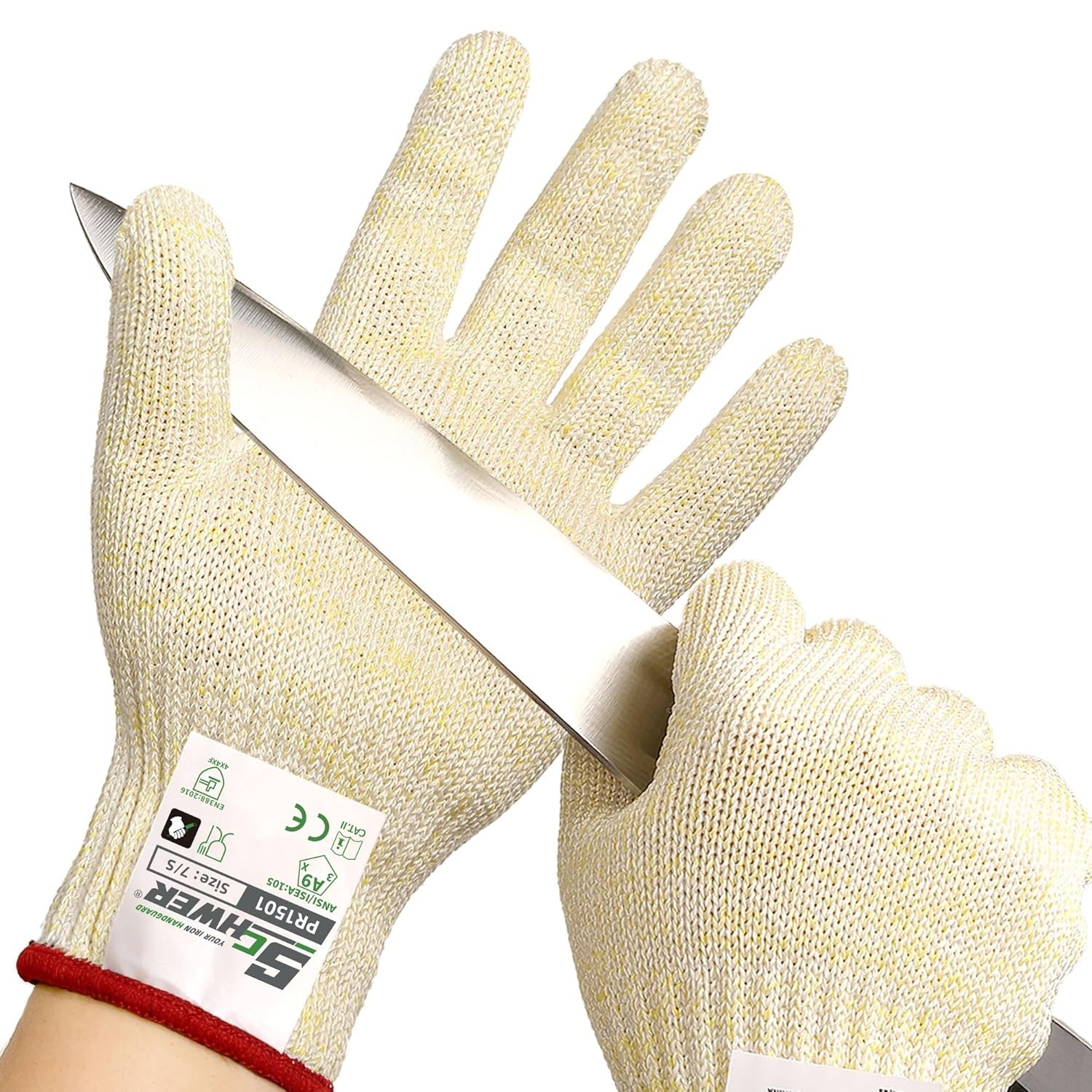 Snijbestendige Handschoenen A9 - Bescherming voor Keuken & Vleesbereiding - 31% Korting