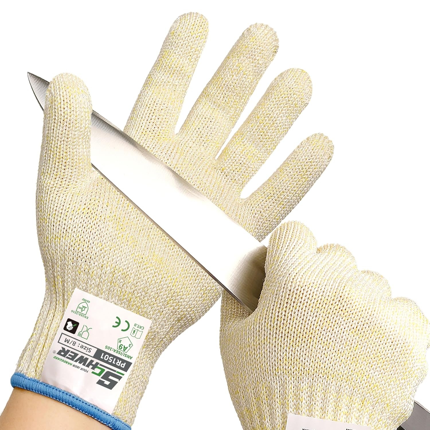 Snijbestendige Handschoenen A9 - Bescherming voor Keuken & Vleesbereiding - 31% Korting