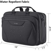 Geretourneerde Laptoptas 17,3" - Uitbreidbaar & Waterafstotend - 34% Korting