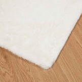 Crème Nep Konijnenbont Tapijt 240x240 cm - 29% Korting!