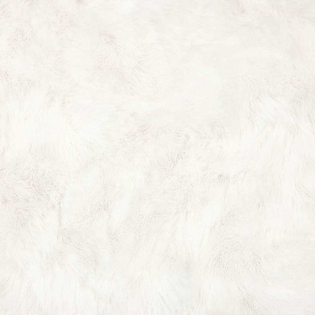 Crème Nep Konijnenbont Tapijt 240x240 cm - 29% Korting!