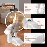 Elektrische Schoenverwarmer & Droger Wit (28% Korting)