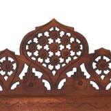 Kamerscherm 5-panelen Mangohout 200x165cm - 35% Korting