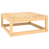 2-delige loungeset massief grenenhout (34% korting)