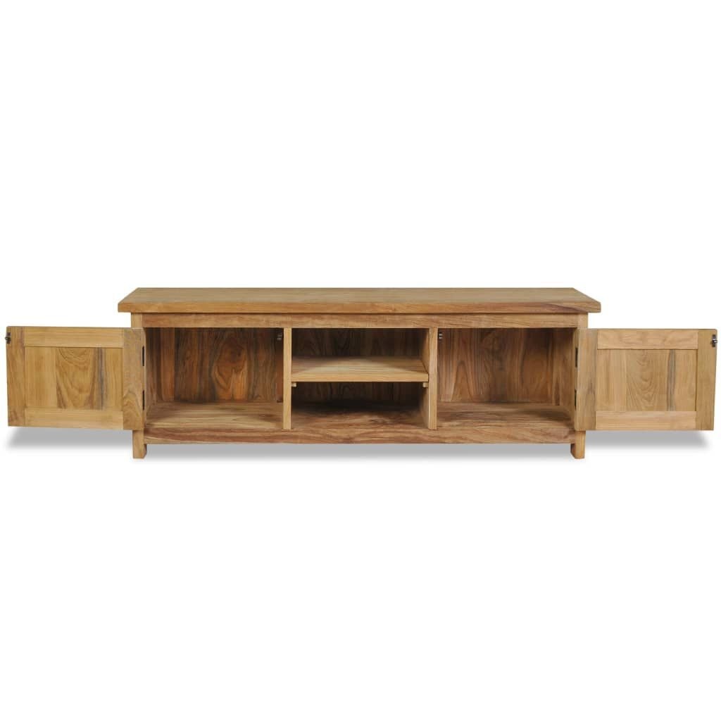 vidaXL Tv-meubel 120x30x40 cm massief teakhout