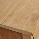 vidaXL Tv-meubel 120x30x40 cm massief teakhout
