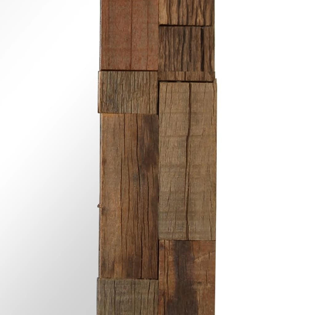 vidaXL Spiegel 50x80 cm massief gerecycled hout