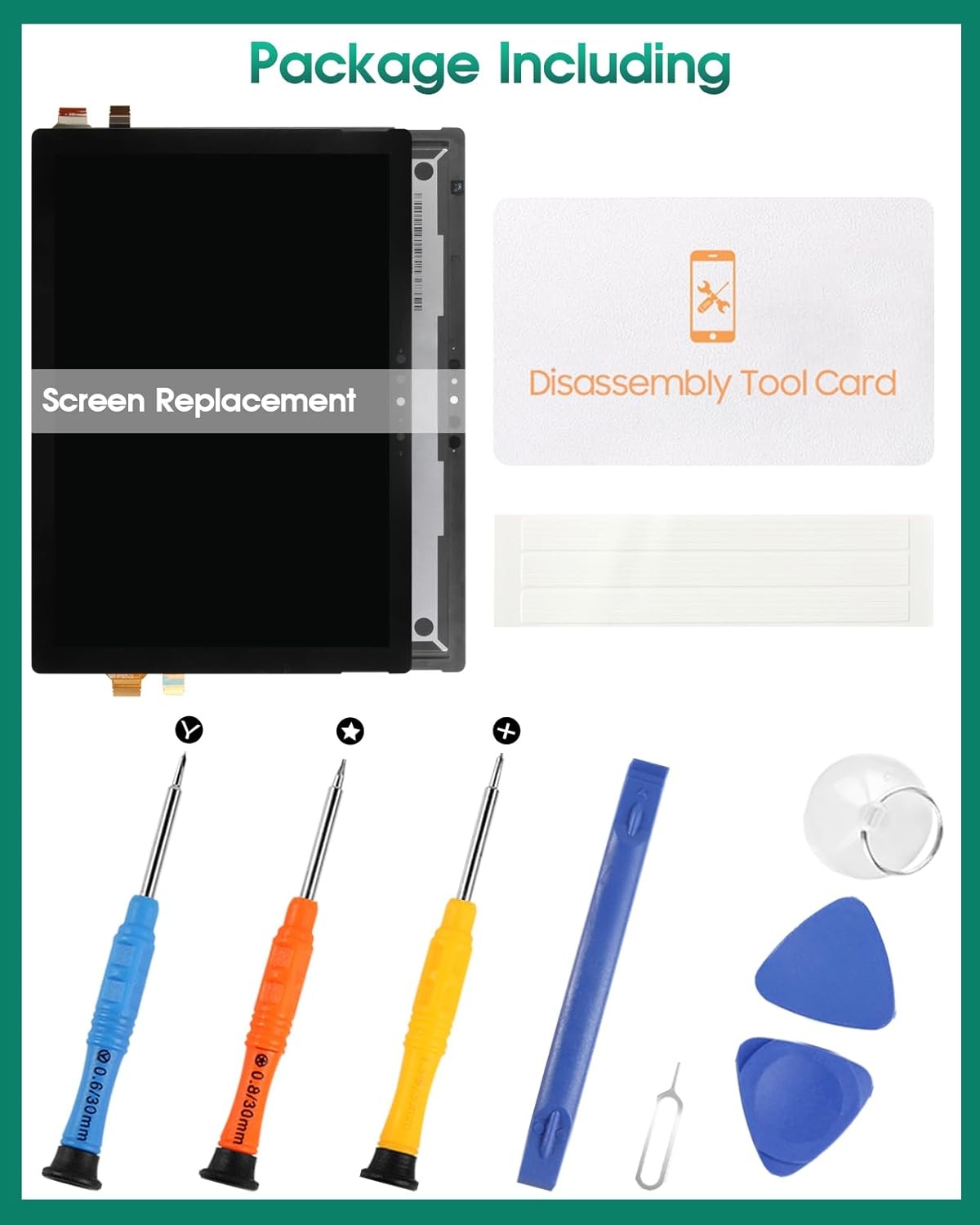 LCD Touchscreen Vervangingsset Surface Pro 5 (1796) - 34% Korting