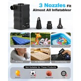 Elektrische Luchtpomp met 6000 mAh Accu: Snel Opblazen met 29% Korting!