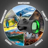 Monoculair 10-30x Zoom - ideaal voor vogels spotten & jacht - 34% Korting!