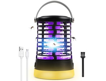Muggenlamp UV Elektrisch (33% Korting) - Camping, Tuin & Huis