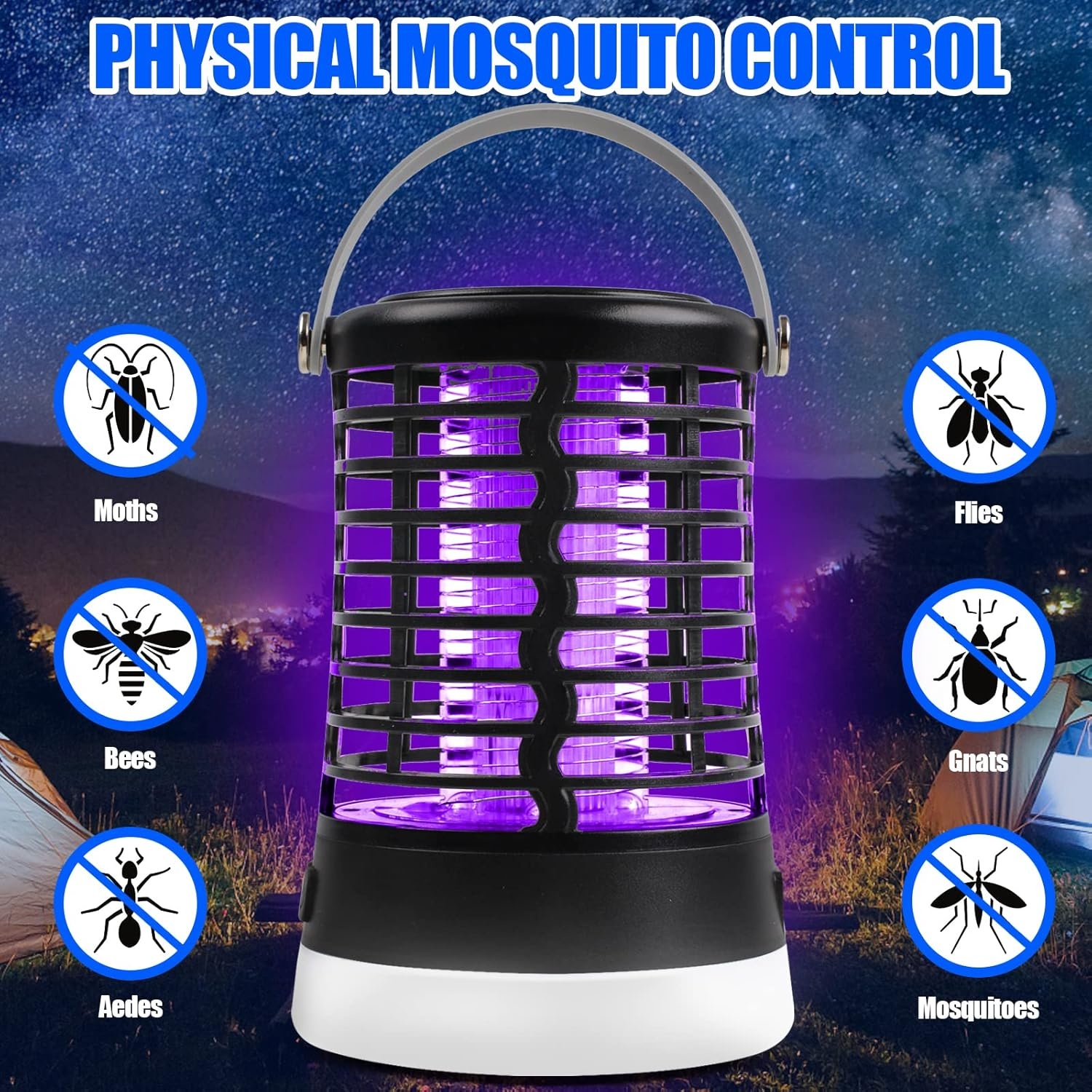 Muggenlamp UV Elektrisch (33% Korting) - Camping, Tuin & Huis