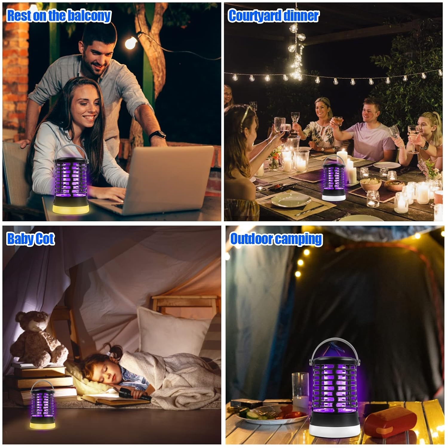 Muggenlamp UV Elektrisch (33% Korting) - Camping, Tuin & Huis