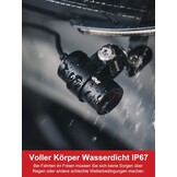 Motorfiets Dashcam Voor & Achter 2K+2K met GPS & WiFi - 35% Korting!