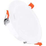 Witte Plafondafdekking 10,5-12,5 cm met Veerdecoratie | 72% Korting