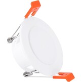 Witte Plafondafdekking 10,5-12,5 cm met Veerdecoratie | 72% Korting