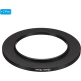 2x Camera Filter Adapter 52mm naar 72mm - Aluminium Zwart (73% Korting)