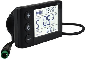 E-bike Display S866 LCD Fietscomputer - 24/36/48V - Waterdicht