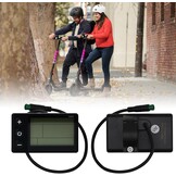 E-bike Display S866 LCD Fietscomputer - 24/36/48V - Waterdicht