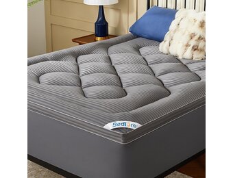 Matrastopper 160x200cm Grijs: Zacht & Ademend, 29% Korting!