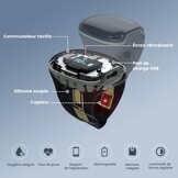 Geretourneerde Slaapoximeter Ring: SpO2 & Hartslagmeting met 30% Korting