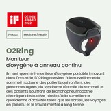 Geretourneerde Slaapoximeter Ring: SpO2 & Hartslagmeting met 30% Korting