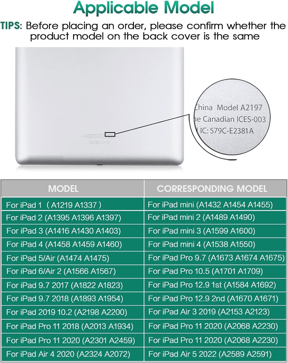 iPad 10.2 LCD Vervangingsscherm 7e/8e/9e Gen - 29% Korting