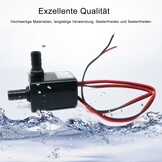 2x Stille Mini Dompelpomp 12V voor Aquarium & Fontein (30% Korting)