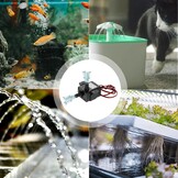 2x Stille Mini Dompelpomp 12V voor Aquarium & Fontein (30% Korting)