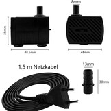 Mini Dompelpomp 350 L/u - Stil & Compact