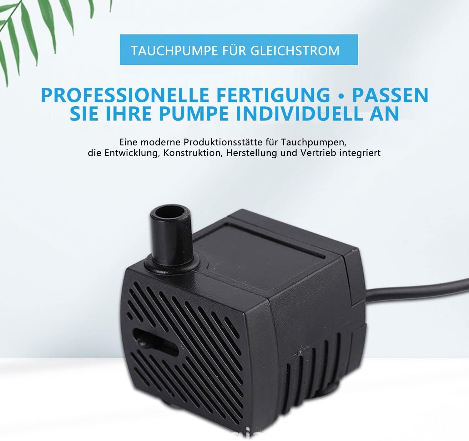 Mini Dompelpomp 350 L/u - Stil & Compact