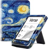 Hoes voor Pocketbook Verse 6 inch Tablet - Ultradun Leer met Stand & Auto Sleep/Wake (71% Korting)