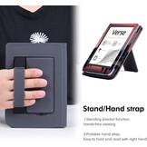 Hoes voor Pocketbook Verse 6 inch Tablet - Ultradun Leer met Stand & Auto Sleep/Wake (71% Korting)