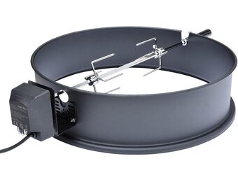 BBQ Rotisserie Draaispit RVS - 57cm Kettle Grills - 10kg Capaciteit - 34% Korting