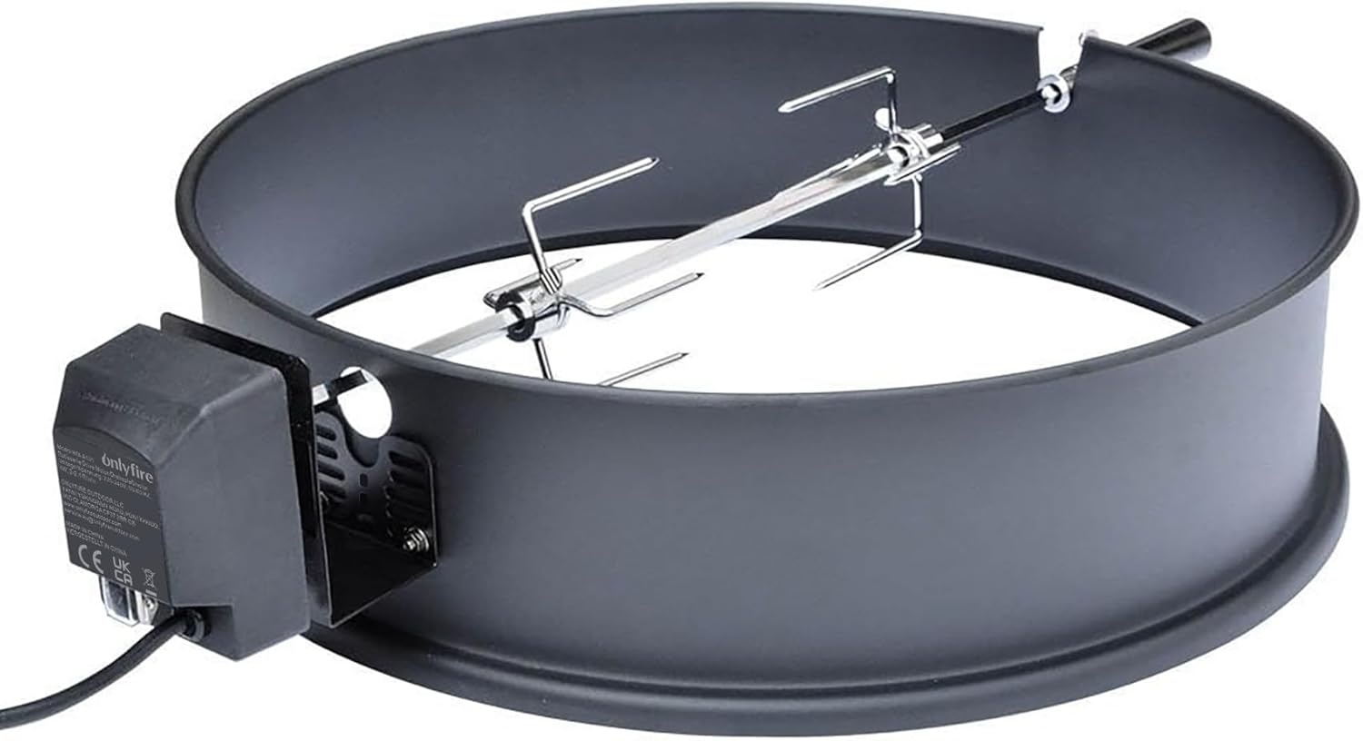 BBQ Rotisserie Draaispit RVS - 57cm Kettle Grills - 10kg Capaciteit - 34% Korting