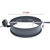 BBQ Rotisserie Draaispit RVS - 57cm Kettle Grills - 10kg Capaciteit - 34% Korting