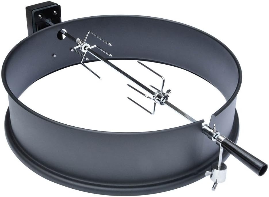 BBQ Rotisserie Draaispit RVS - 57cm Kettle Grills - 10kg Capaciteit - 34% Korting