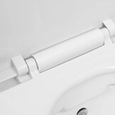 Randloos Hangend Toilet met Bidetfunctie - Keramiek Wit (35% Korting)