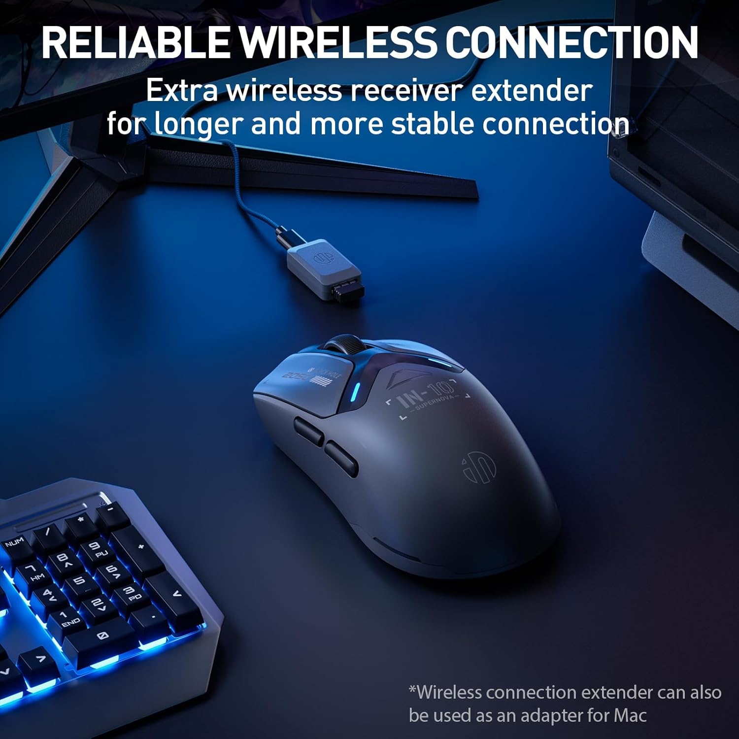Ultralichte Gamingmuis 26.000 DPI, 8KHz Polling - 29% Korting