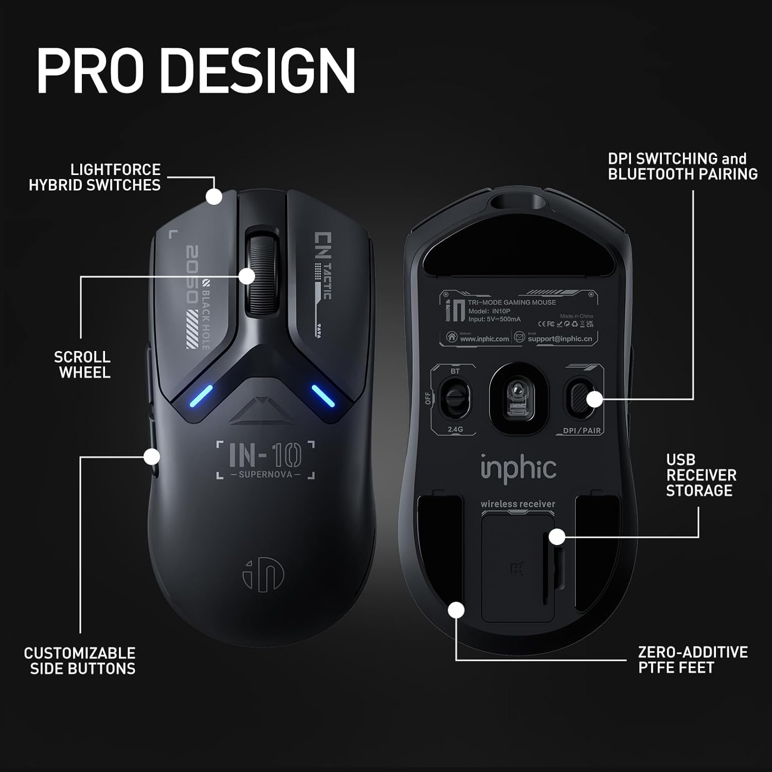 Ultralichte Gamingmuis 26.000 DPI, 8KHz Polling - 29% Korting