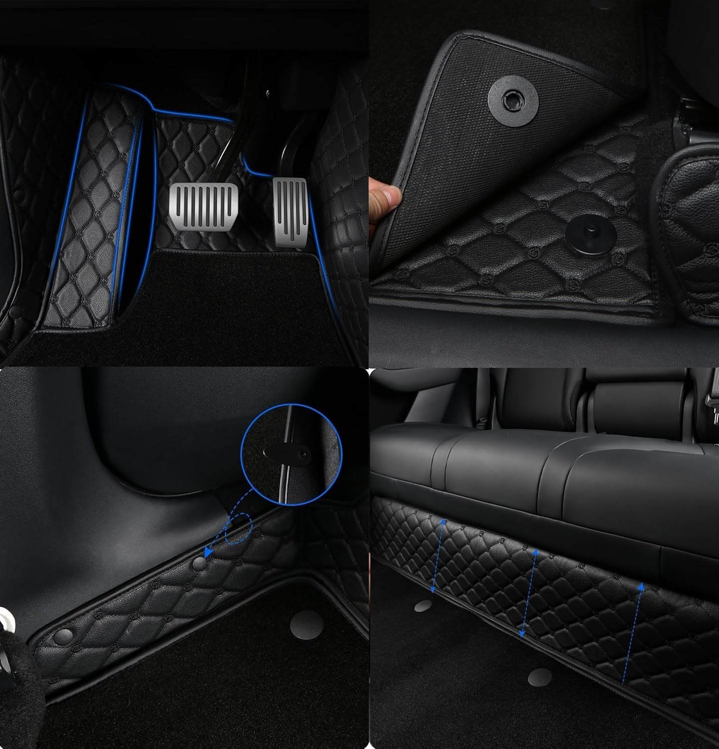 Vloer- en Kofferbakmat Set Tesla Model Y (2021-2025) - Allweather 35% Korting