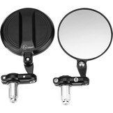 CNC Stuurspiegels Motorfiets - E24 Gecertificeerd - Rond Aluminium