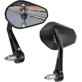 2x Motor Stuurspiegels - Universeel E-gekeurd, 360° Draaibaar