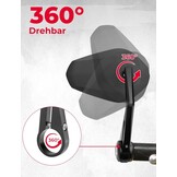 2x Motor Stuurspiegels - Universeel E-gekeurd, 360° Draaibaar