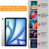 iPad Air 13" (2024) Hoes Blauw - 72% Korting!