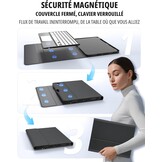 iPad 10e Gen Toetsenbordhoes met Touchpad & 7-Kleuren Verlichting (AZERTY) - 76% Korting