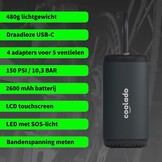 Draadloze Bandenpomp Mini Compressor | 28% Korting | 10,3 BAR